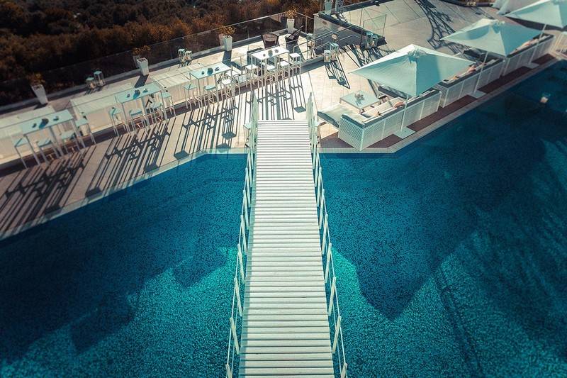 Villa Eliana – Veduta panoramica della piscina