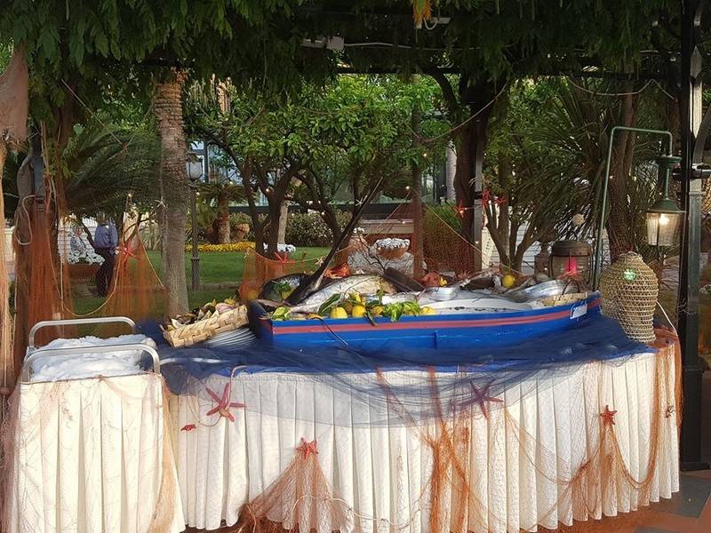 Grand Hotel Royal – Preparazione Angolo Mare