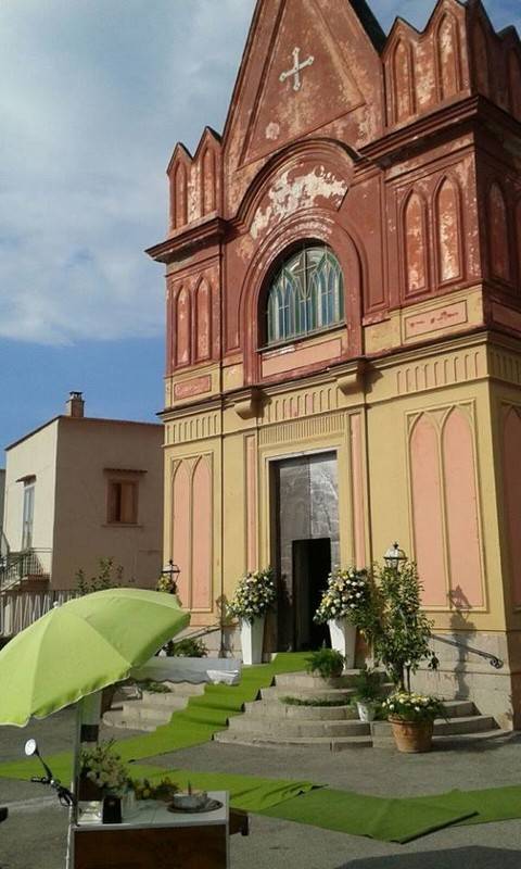 Carretto Granite Lemon's Barrow  – carretto fuori chiesa matrimonio